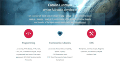 Desktop Screenshot of catalin-luntraru.com